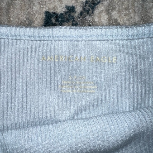 AE Square Neck Ribbed Tank - Picture 2 of 4